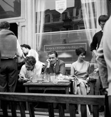 Mario DiGirolamo  -  Lost In Thought, Anglesea Free House, London 1955 / Silver Gelatin Print  -  Available in multiple sizes