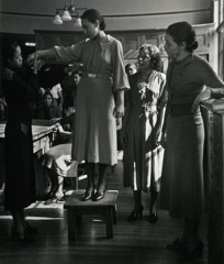 John Gutmann  -  Fashion Class at Spelman College, Atlanta, 1937 /   -  11x14