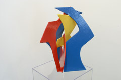 David Hayes  -  Small Sculpture, 2007 / Painted Steel  -  18 x 15 x 13