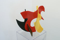 David Hayes  -  Small Sculpture, 2006 / Painted Steel  -  15 x 18 x 12