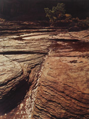 Philip Hyde  -  Stream in the Maze, Canyonlands, Utah, 1976 / Dye Transfer Print (vintage)  -  11 x 14