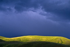 Tom Murphy  -  Sunset Ridge and Blue Clouds / Color Pigment Print  -  Available in multiple sizes
