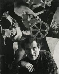 Arnold Newman  -  Marc Chagall, New York City, NY, 1941 / Silver Gelatin Print  -  12.25 x 10 (16 x 20)