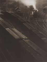 Paul Strand  -  Railroad Sidings, 1914 / Photogravure  -  9.5x12