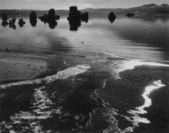 Brett Weston  -  Mono Lake / Silver Gelatin Print  -  7.5 x 9.5