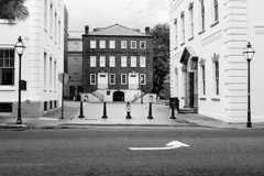Tim Barnwell  -  2221, Blake Tenement House (center) and old courthouse (right), Charleston, SC * /   -  