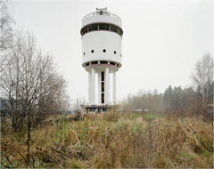 Richard Pare  -  Water Tower for the Socialist City of Uralmash, 1999 (2009) / Chromogenic Print  -  11 x 14