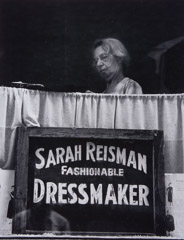 Jules Aarons  -  The Fashionable Dressmaker, West End, Boston / Silver Gelatin Print  -  10.5 x 8
