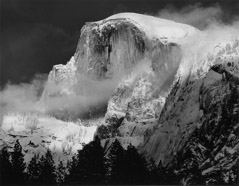 Bob Kolbrener  -  Portrait of Half Dome, Yosemite National Park, CA, 2006 / Silver Gelatin Print  -  8 x 10
