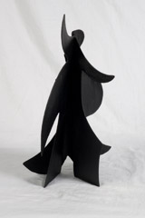 David Hayes  -  Small Sculpture, 1993 / Monochrome  -  19V x 12 x 7