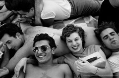 Harold Feinstein  -  Coney Island Teenagers, 1949 / Silver Gelatin Print  -  available in multiple sizes