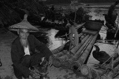 Zeng Yi  -  The Fisherman, 老渔翁, Guangxi, 2010 / Pigment Print  -  10.5