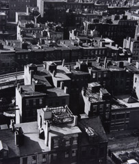 Jules Aarons  -  West End Rooftops / Silver Gelatin Print  -  10.5 x 9