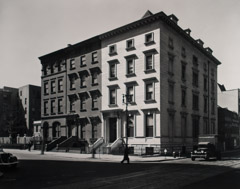 Berenice Abbott  -  Fifth Avenue Houses, New York, 1936 / Silver Gelatin Print  -  16 x 20