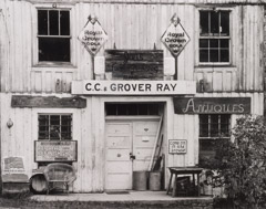 Tim Barnwell  -  C. C. and Grover Ray Store, Pensacola, Yancey County, NC, 2002 / Silver Gelatin Print  -  11 x 14