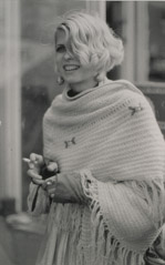 Ruth-Marion Baruch  -  At Coctail Party, Haight Ashbury, 1967 / Silver Gelatin Print  -  8 x 10