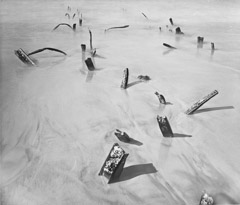 Wynn Bullock  -  Sunken Wreck, 1968 / Pigment Print  -  9x12, 11x14 or 16x20