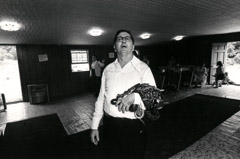 Al Clayton  -  Rev. Barbee and Snakes / Pigment Print  -  Available in Multiple Sizes