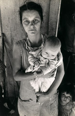 Al Clayton  -  Mother and Children, Eastern KY / Pigment Print  -  Available in Multiple Sizes