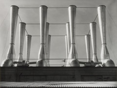 Imogen Cunningham  -  Faegol Ventilators, 1934 / Silver Gelatin Print  -  7.5 x9.5