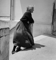 Mario DiGirolamo  -  Lady In Waiting, Vallecorsa, Italy, 1962 / Silver Gelatin Print  -  Available in multiple sizes