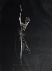 Harold Edgerton  -  Bullet/Wire, 5503.1000 / Silver Gelatin Print  -  11.5 x 9