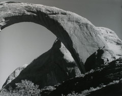 Philip Hyde  -  Rainbow Bridge, Utah, 1962 / Silver Gelatin Print  -  11 x 14