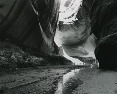 Philip Hyde  -  Cathedral In The Desert, Glenn Canyon UT, 1964 / Silver Gelatin Print  -  8 x 10