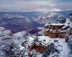 Philip Hyde  -  South Rim, Winter, Grand Canyon National Park, Arizona, 1976 / Pigment Print  -  Available in multiple sizes