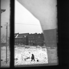 Vivian Maier  -  Hull House, Chicago, IL, January 31, 1963 / Silver Gelatin Print  -  12 x 12 (on 16x20 paper)