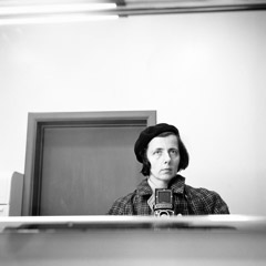Vivian Maier  -  Self Portrait, no date, Chicago / Silver Gelatin Print  -  12 x 12 (on 16x20 paper)