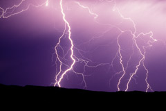 Tom Murphy  -  Lightning / Color Pigment Print  -  Available in multiple sizes
