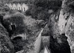 Thomas Neff  -  Entrance, Grotto del Turco, Gaeta Italy, 1991 / Silver Gelatin Print  -  20 x 24