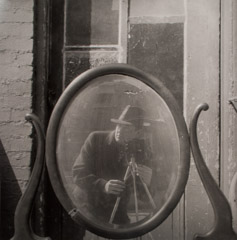 Arnold Newman  -  Self Portrait, Baltimore, MD, 1939 / Silver Gelatin Print  -  11 x 14