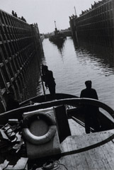 Alexander Rodchenko  -  Ships in the Lock, 1933 / Silver Gelatin Print  -  