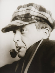 Alexander Rodchenko  -  Actor and Producer Vitaly Zhemchuzhny, 1924 / Silver Gelatin Print  -  10x6