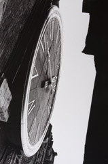 Alexander Ustinov  -  Clocktower, 1945 / Silver Gelatin Print  -  17 x 12.5