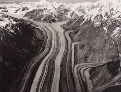 Bradford Washburn  -  Barnard Glacier, 1958 / Photogravure  -  10.5 x 13.5