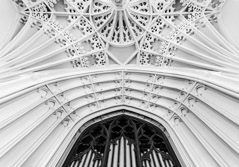 Tim Barnwell  -  2205, Interior detail of organ pipes, Unitarian Universalist Church, Charleston, SC* /   -  