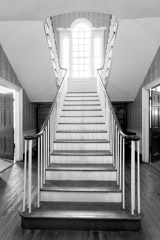 Tim Barnwell  -  2212, Interior stairs, John Mark Verdier House, Beaufort, SC * /   -  