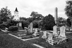 Tim Barnwell  -  2334, Church and graves, Bethany Cemetery (adjoining Magnolia), Charleston, SC /   -  