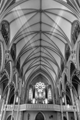 Tim Barnwell  -  2382, Interior, The Cathedral of St. John the Baptist, Catholic  Church, Savannah, GA * /   -  