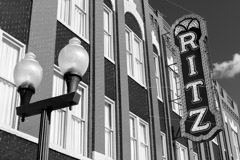 Tim Barnwell  -  2383, Ritz theatre and sign, Brunswick, GA * /   -  