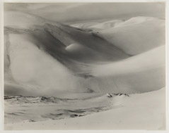 Edward Weston  -  Dunes, Oceano, 1936 (45S0) / Silver Gelatin Print  -  7.5 x 9.5