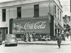 Marion Post Wolcott  -  Main Street.  Greensboro, Greene County, Georgia, Spring 1939 / Silver Gelatin Print  -  8 x10