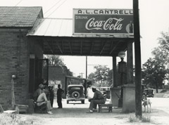 Jack Delano  -  Garage and general store.  Penfield, Greene County, Georgia., June 1941 / Silver Gelatin Print  -  8 x10