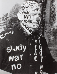 Herb Snitzer  -  No More War, Columbus GA / Silver Gelatin Print  -  