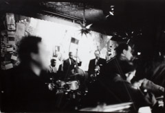 Herb Snitzer  -  Lester Young, Five Spot Café, NYC, 1958,  