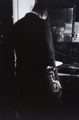 Herb Snitzer  -  Saxophonist John Coltrane, backstage, Village Gate, NYC, August 1961 / Silver Gelatin Print  -  15 x 10