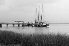 Tim Barnwell  -  2360, Boat at dock, St. Marys, GA /   -  